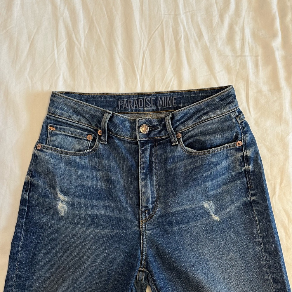 Paradise Mine Skinny Jeans Distressed